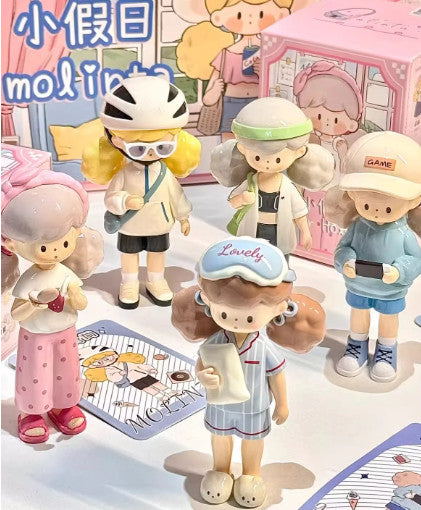 F.UN Molinta Minor Holiday Series Blind box Confirmed Figures Art Toy Girl Gift