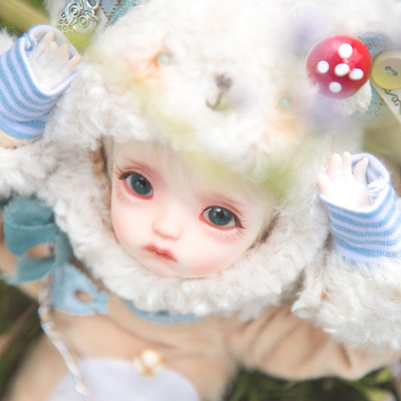 Pre-Order Dollzone Peach Ice Cream Bear 30cm/11.8In Bjd Full Set Official Gift