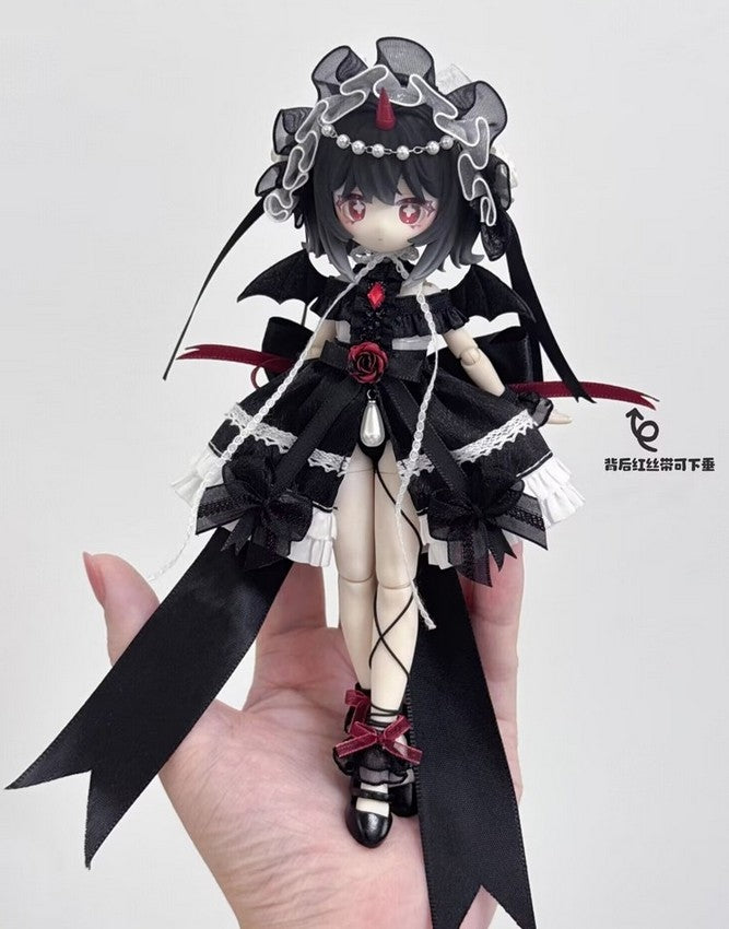 Rosa Multiflora Black Ver Creaters's Essence 18cm/7In Bjd Action Figure Gift