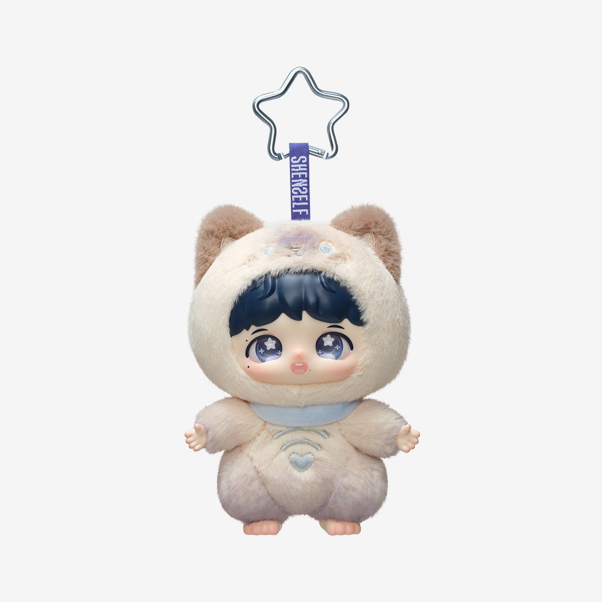 POP MART ZHOU SHEN SHENSELF Series Vinyl Plush Doll Pendant Authentic 5.51inches