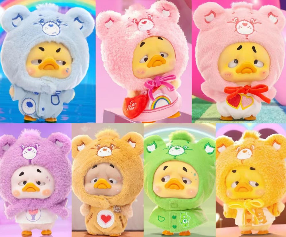 Upsetduck Neon Sweetheart Duck 15cm/5.9In Confirmed Plush Pendant Gift In Stock