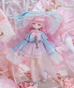 Momotale Paradise Lost Pink Witch Bjd Hang Card Mjd Action Figure Official Gift