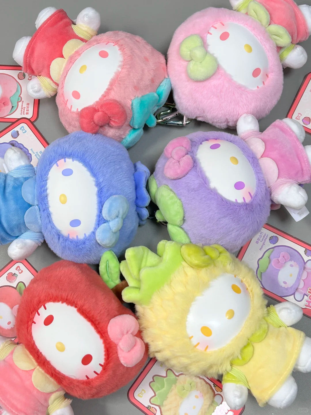 TopToy Hello Kitty Fruity Paradise Plush Series Toys Confirmed Blind Box Figure
