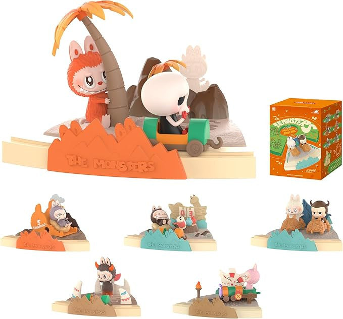 POP MART LABUBU THE MONSTERS Playing Games Series Scene Sets Authentic Hot Toy