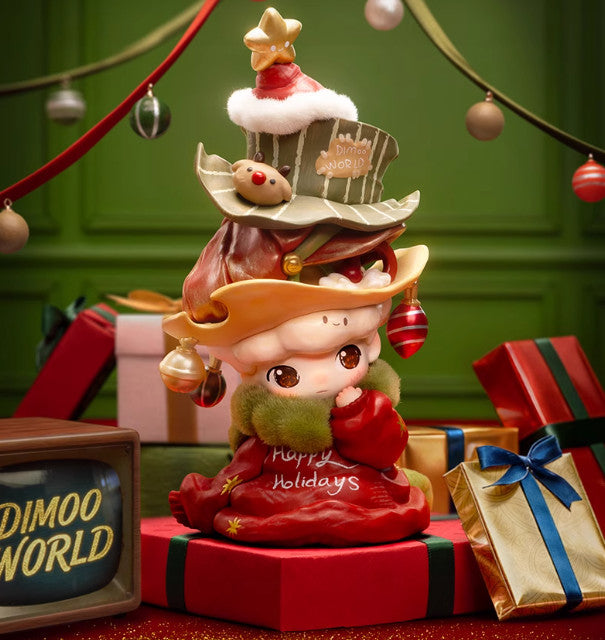 Authentic Dimoo Becoming A Tree Figure Hot Cute Toy Gift 13cm