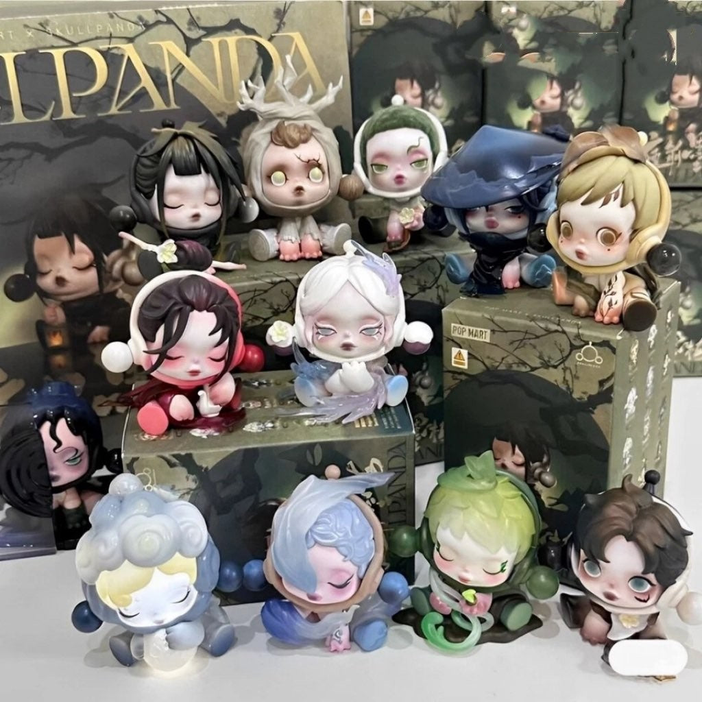 SKULLPANDA COURTYARD PLUM BLOSSOM SERIES BLIND BOX CONFIRMED FIGURE TOY