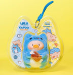 Lulu The Piggy Capoo Foodie Lu 12cm/4.7In Vinyl Plush Pendant Lovely In Stock