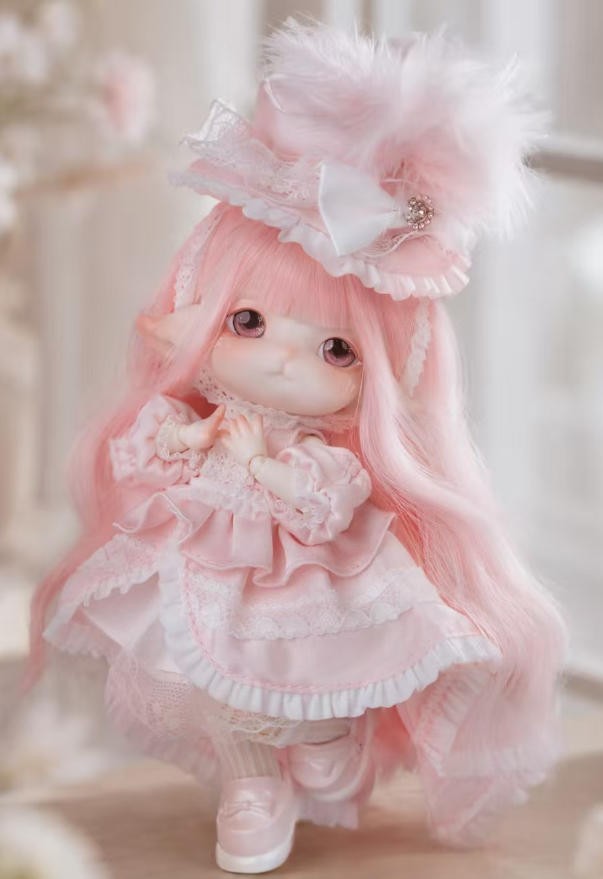 Mimia Isabella Morning Prayer Special Journal-Dreamy Princess House 6.3In Bjd
