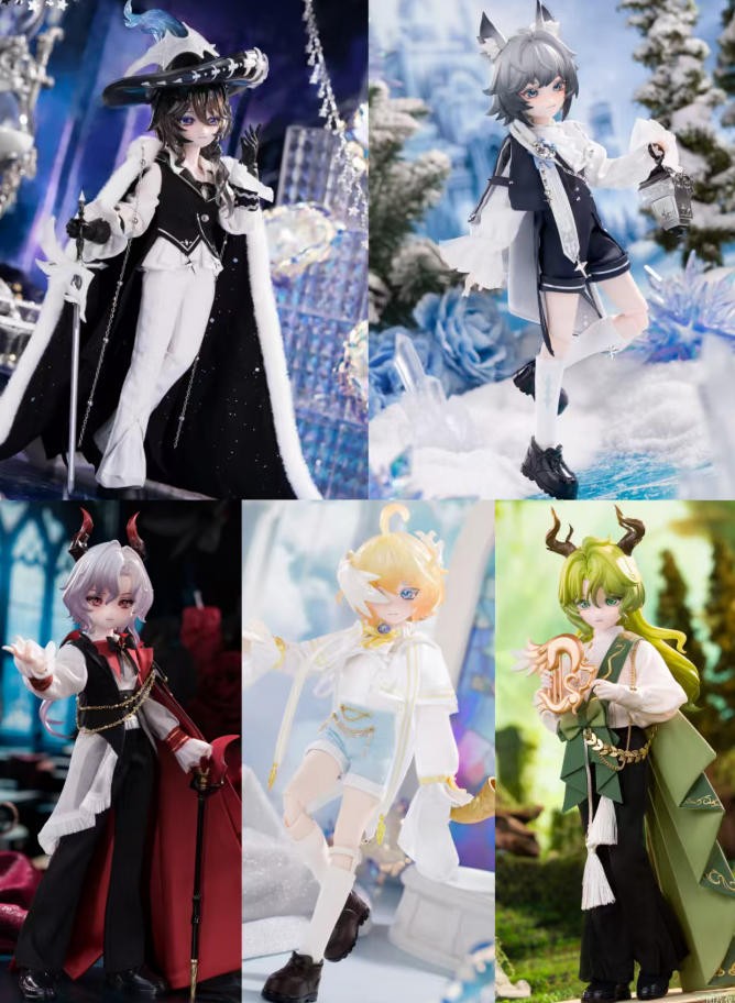 Come4Free Niyru Loi 19.5cm/7.6In Bjd Dressable 1/8 Confirmed Action Figure Gift