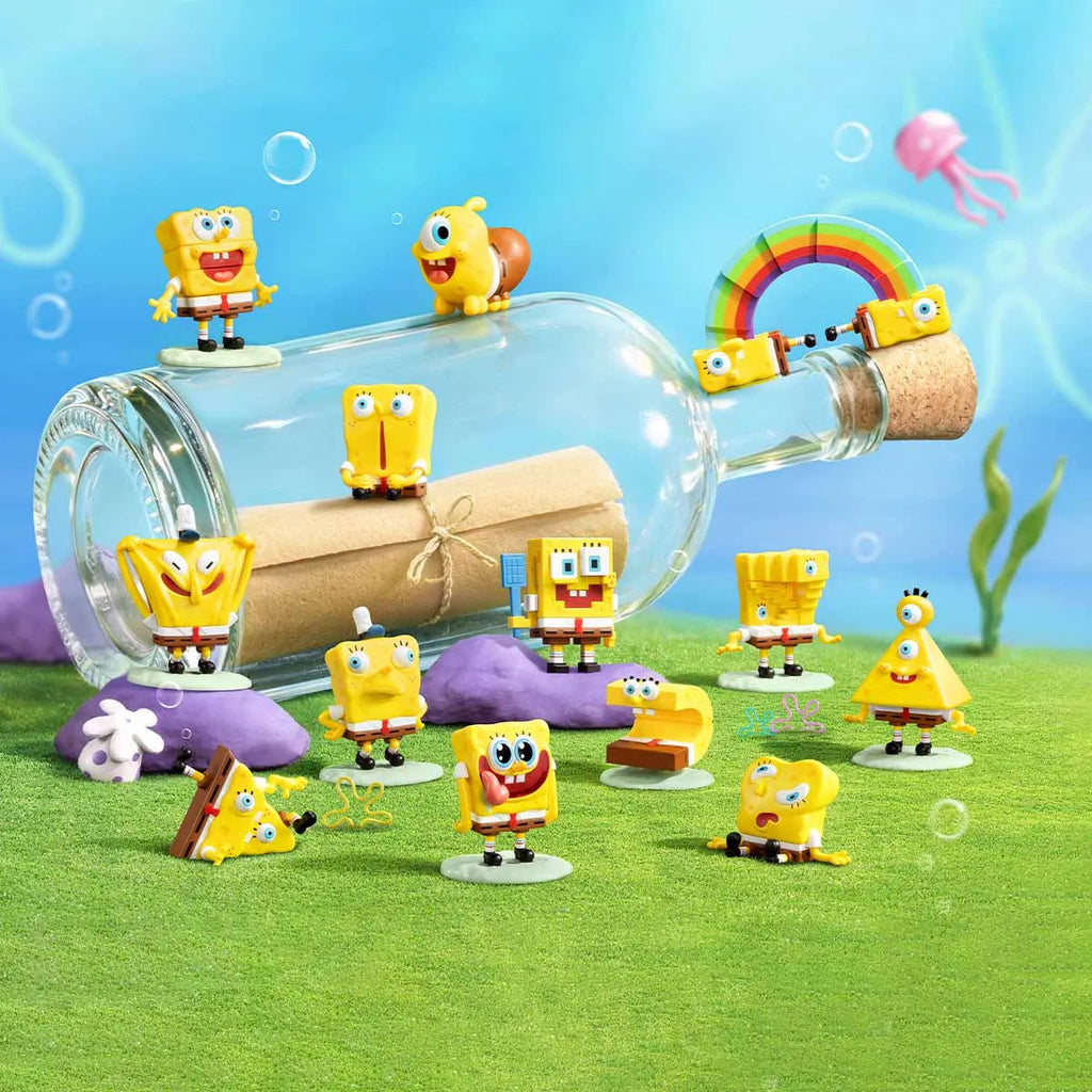 POP MART SpongeBob "That Doesn't Make Sense" SeriesFigures Authentic Hot Toy
