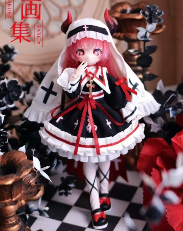 Sakura Park Octopus Xie Zhi Reconstruct Different Images 7In Bjd Action Figure