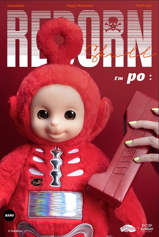 Teletubbies Po Reborn Pop Sunday Wildbrain 60cm/23.6" Plush Doll Action Figure