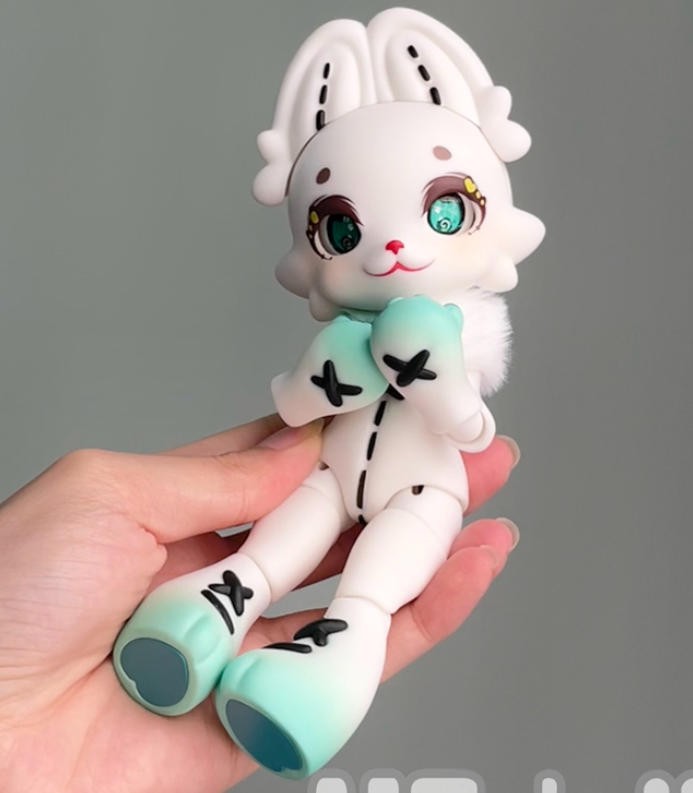 Ufdoll Lettuce Bjd Uma Beast 17.5cm/6.8In 1/12 Scale Lovely Action Figure Gift