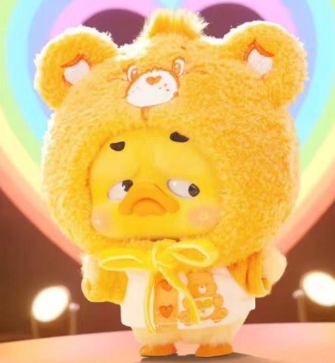 Upsetduck Friend Bear Neon Sweetheart Duck 5.9In Plush Pendant Gift In Stock