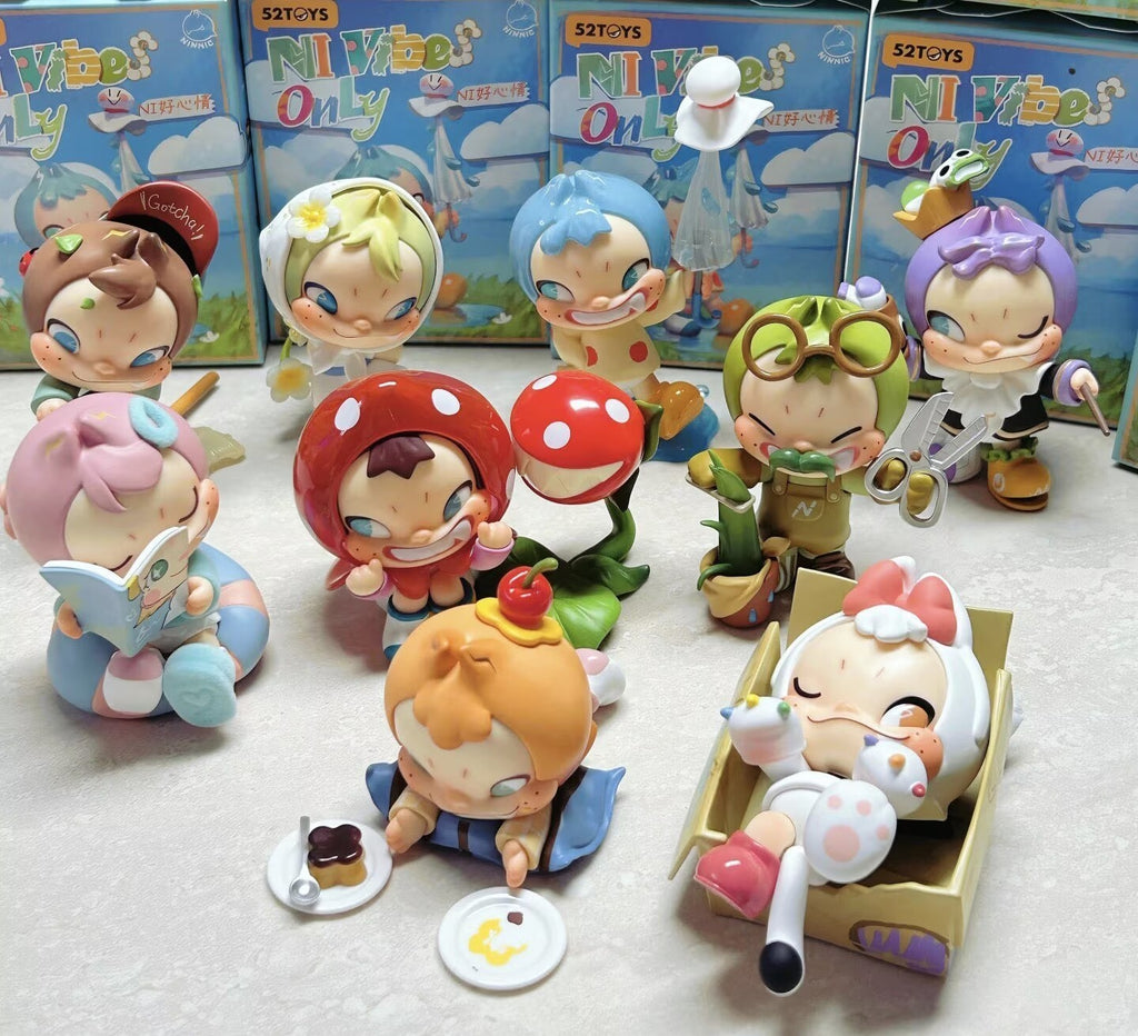 52toys Ninnic Good Mood Series Confirmed Blind Box Figure Toys Hot Gift New