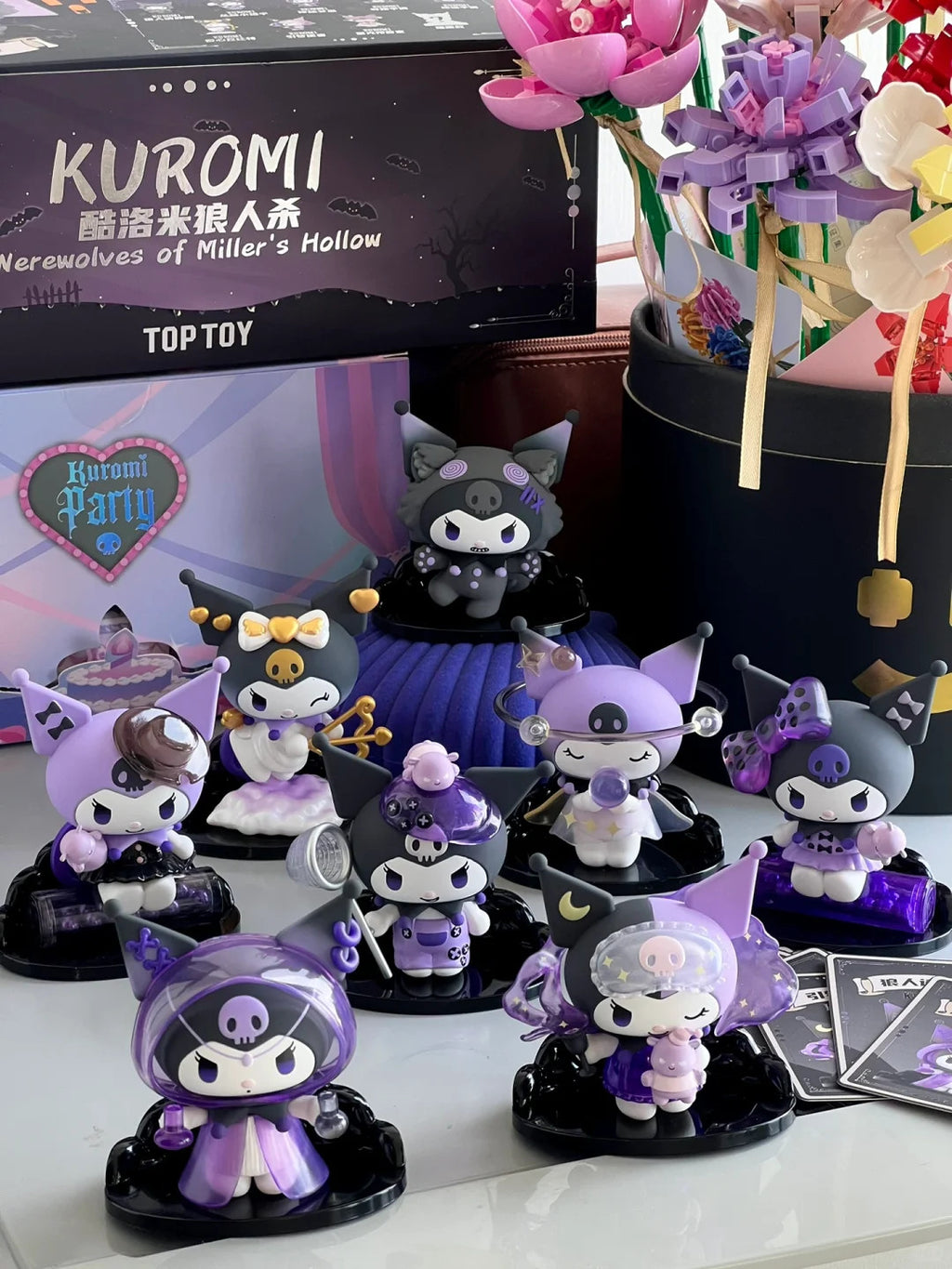 TOPTOY Sanrio Kuromi Werewolves Of Miller's Hollow Series Confirmed Blind Box