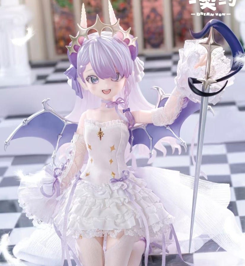 Neo Eden Qi Yue Secret Sweet Dream Contract 22cm/8.6In Bjd Action Figure Gift