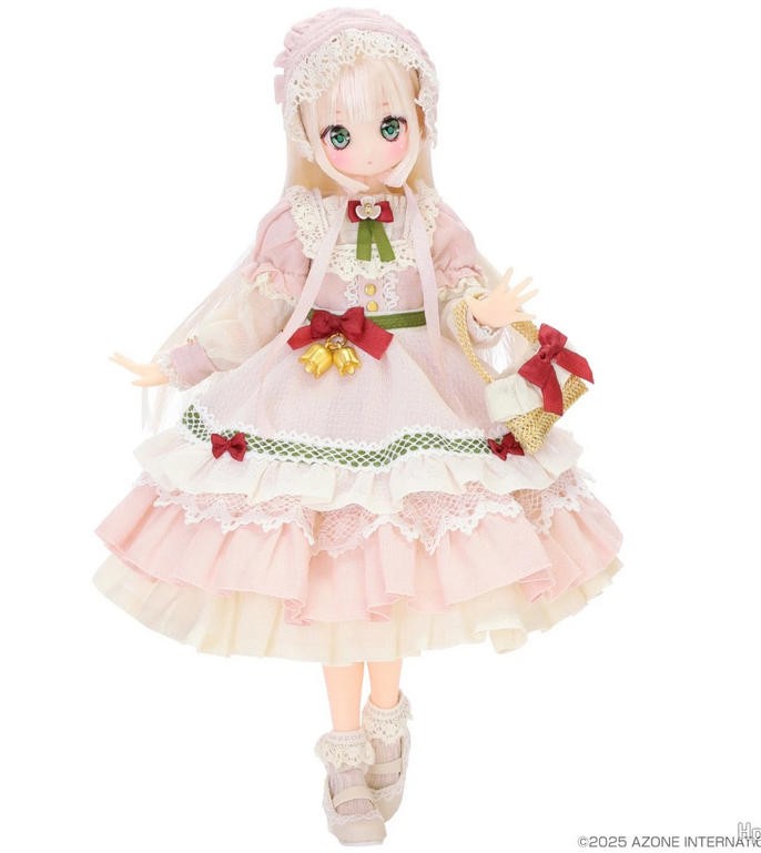 Azone Iris Collect Petit Ruchiru Peach Blossom Ver. 21cm/8.2In 1/6 Full Set Gift