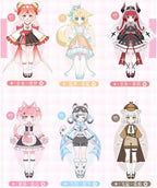6Pcs Sakura Park Reconstruct Different Images 18cm/7in Bjd Doll Action Figure
