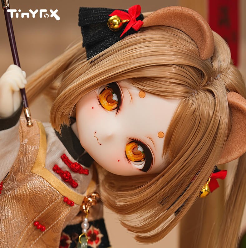 Tinyfox Weasel Money Drawing 27.5cm/10.8In Bjd Full Set Official Action Figure