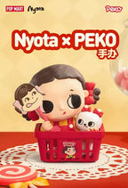 Nyota × Peko Hot Cute Figure Doll Collectible Gift Sealed Toy H14cm Authentic