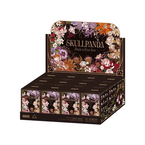 12pcs Skullpanda Petals In Four Acts Series Blind Box Figures Toy Sealed