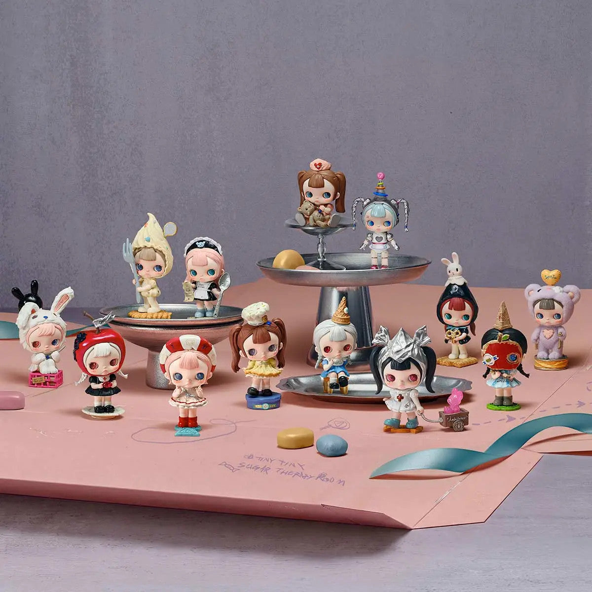 POP MART TinyTiny - Act I: Sugar Therapy Room Series Figures Authentic Hot Toy