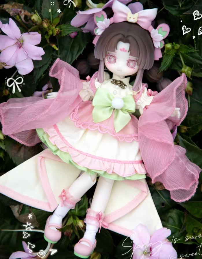 Wowloi Kikura Solar Terms Blossom Heart 17.8cm/7In Bjd Dressable Action Figure