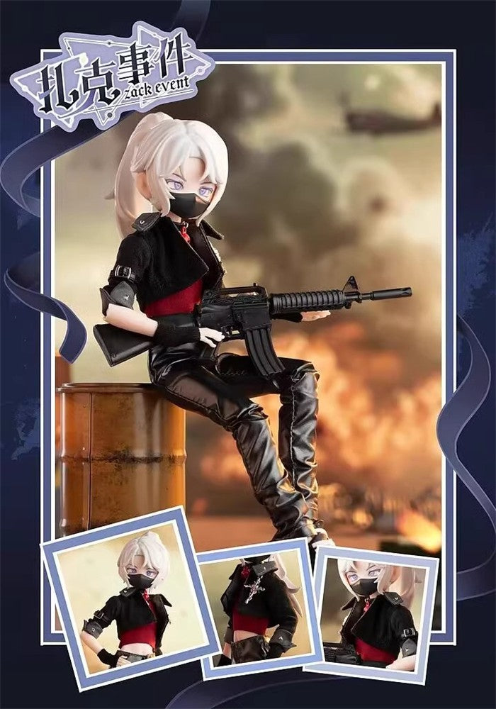 Zack Event Bounty Hunter 23cm/9In Bjd Doll Dressable Action Figure