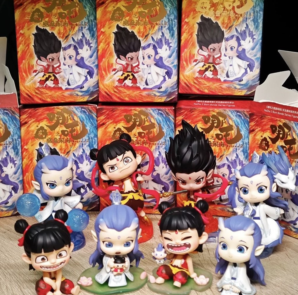 2025 New Hot NeZha 2 Born Bonds Series Confirmed Blind Box Figure Toy