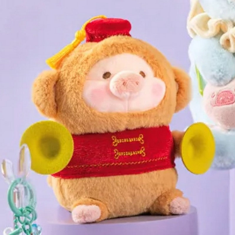 Toyzero Lulu The Piggy Naughty Monkey 4.3In Lululand Plush Pendant Gift In Stock