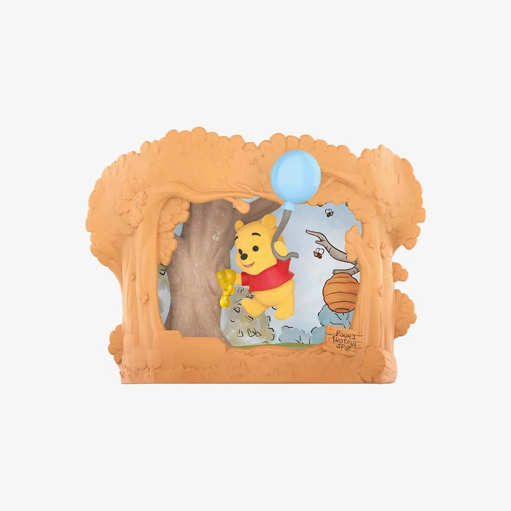 POP MART Winnie-the-Pooh Treehouse Theatre SeriesFigures Authentic Hot Toy Gift