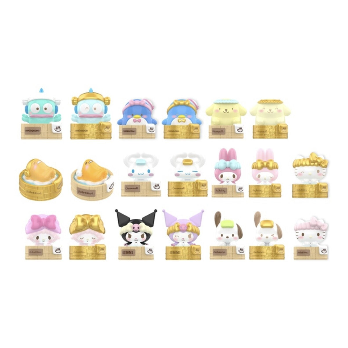 TOPTOY Sanrio Kuromi Mini Hot Spring Series Blind Box Authentic Hot Toy Gift