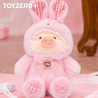 Toyzero Bunny Lulu The Piggy Pink Rabbit 23cm/9" Christmas Doll Gift