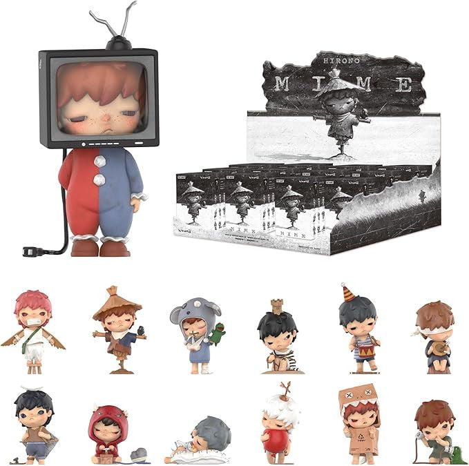 POP MART Hirono Mime Series Blind Box  Figure Model New Toys Hot Gift