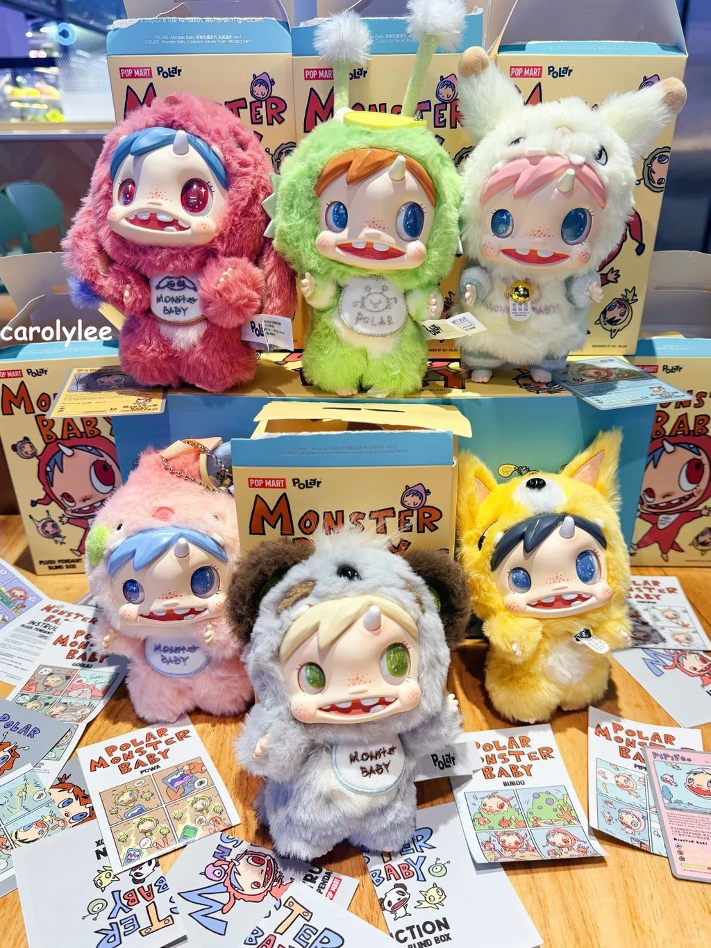 POP MART POLAR-Monster Baby Collection Series Plush Pendant Ver.1 Authentic