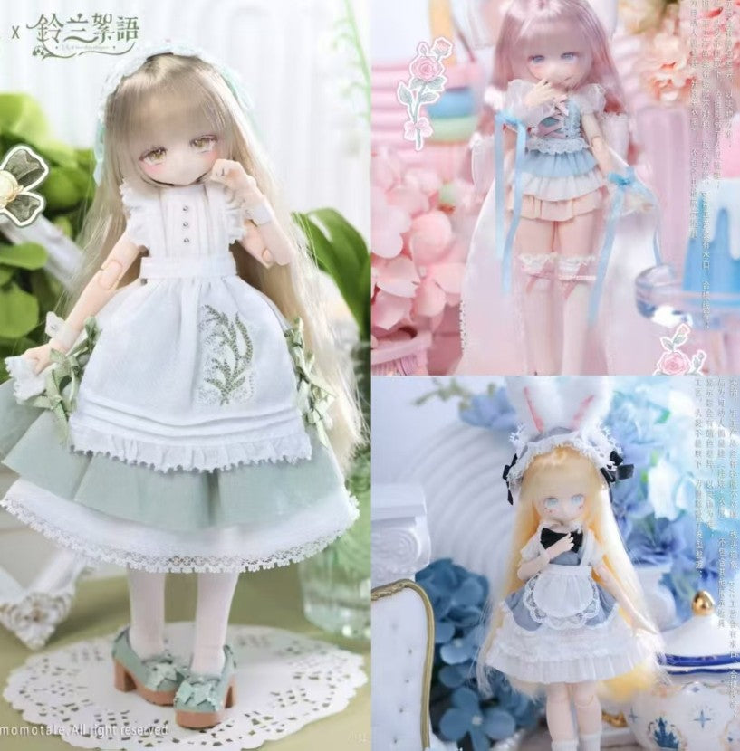 Momotale Series Lily Alice Rabbit Spring Day Bjd Cute Action Figure Gift Genuine