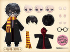 Nova Arts Harry Sorcerer's Stone Cute 5.9In Bjd Mjd Dressable Action Figure Gift