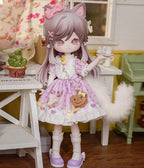 Come4Free Librarian Cat Fantastic Forest 7.8In Bjd Dressable Action Figure Gift
