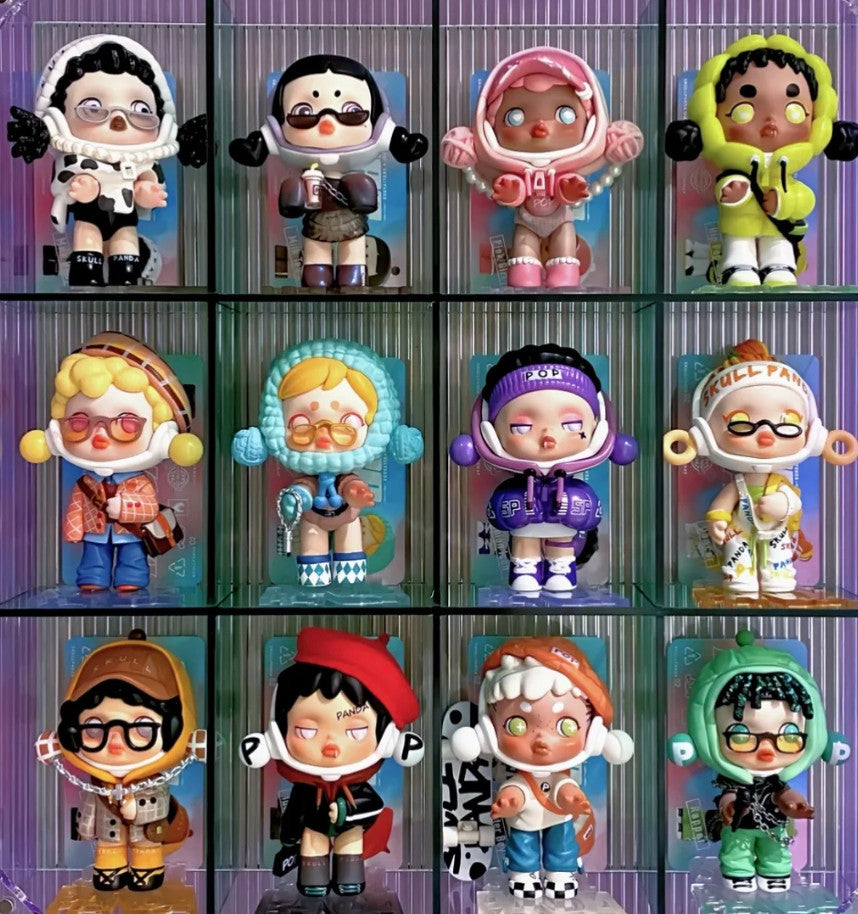 POP MART Skullpanda Hypepanda Fashion Series Confirmed Blind Box Figure Toy Gift