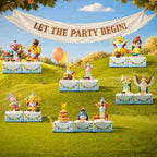 POP MART Disney Winnie the Pooh Let's Party! Series Figures Authentic Hot Toy