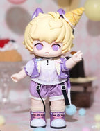 Hani Vanilla Taro Paste Sweet Afternoon Tea 7.8In Bjd Dressable Action Figure