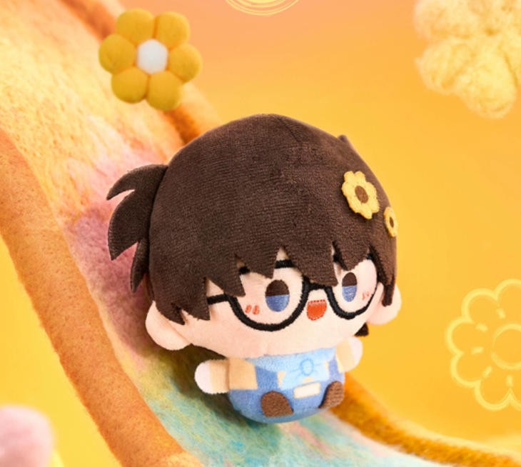 Minidoll Detective Conan Edogawa 8cm/3.1" Plush Doll Pendant Anime Gift In Stock