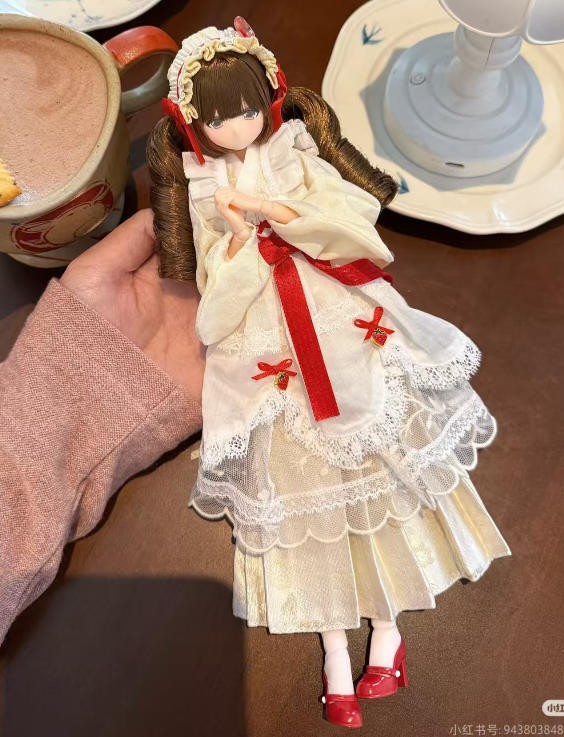 Mix Angel XiaoMei 25.5cm/10In Bjd Hang Card Dressable Limited Action Figure Doll