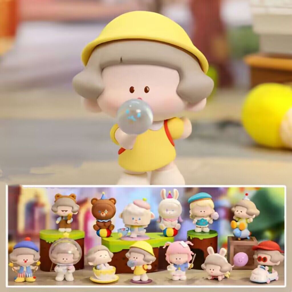 Authentic Cookie The Amusement Park Series Blind box Confirm Figure Toy Art Gift