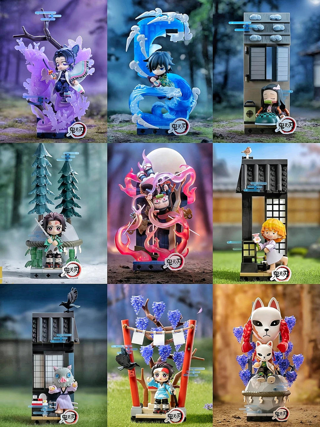 POP MART Demon Slayer Unwavering Resolve Arc SeriesBlock Figures Confirmed Toy