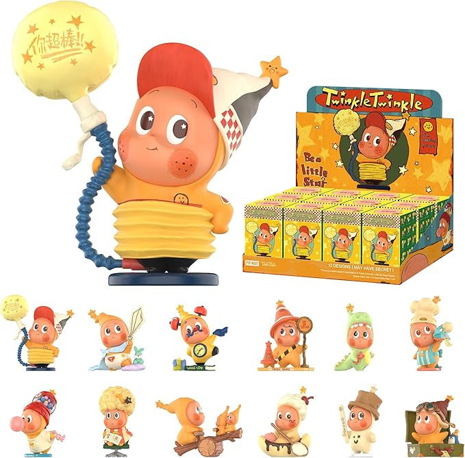 POP MART Twinkle Twinkle Be a Little Star Series Figures 2.83-3.94inches Hot Toy