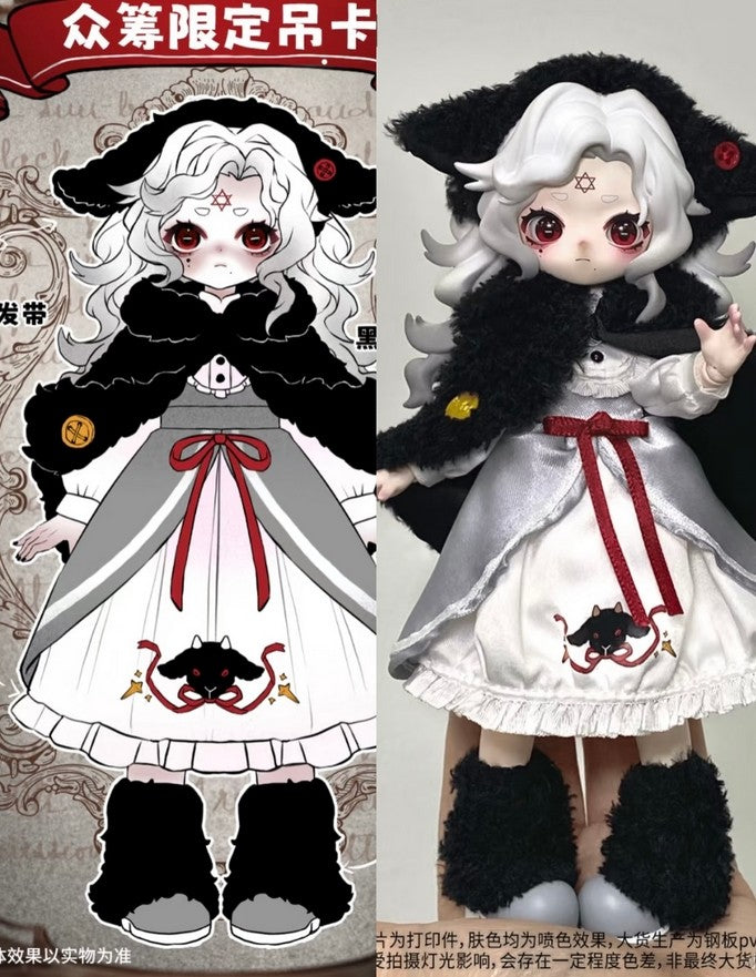 Nyssa Black Goat Bizarre Nightmare Bjd Dressable Action Figure