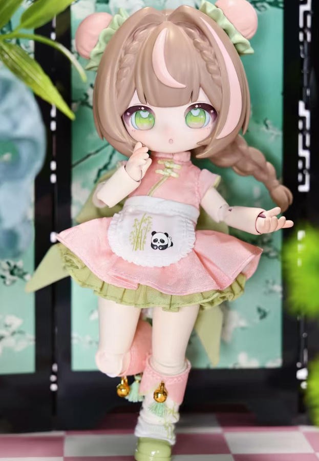Pre-Sale Star Dream Sweetheart Club Panda Tuan Dou Animal 6.3" Bjd Action Figure