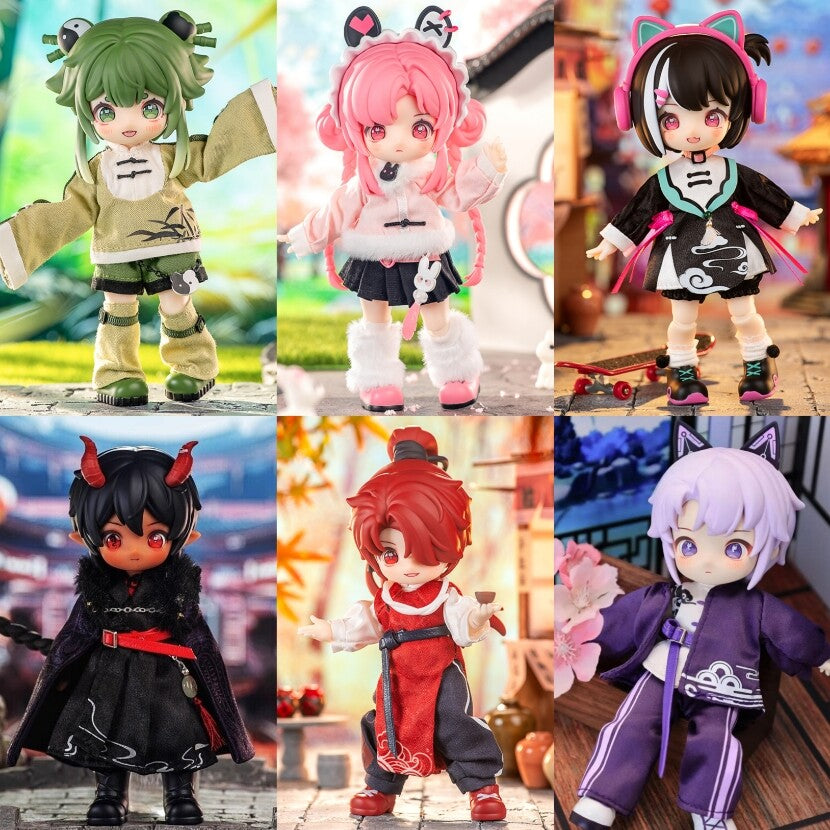 Nagi Animal Study Season 14.1cm/5.5In Bjd Doll Action Figure